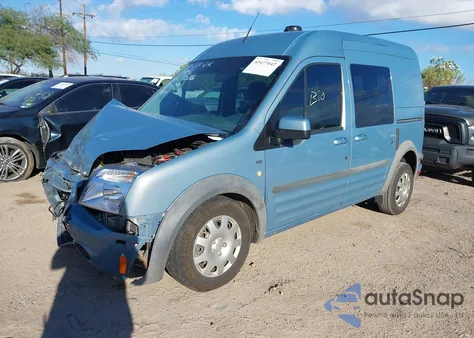 2013 Ford Transit Connect Xlt из США, поврежденный, VIN NM0KS9BN1DT137076